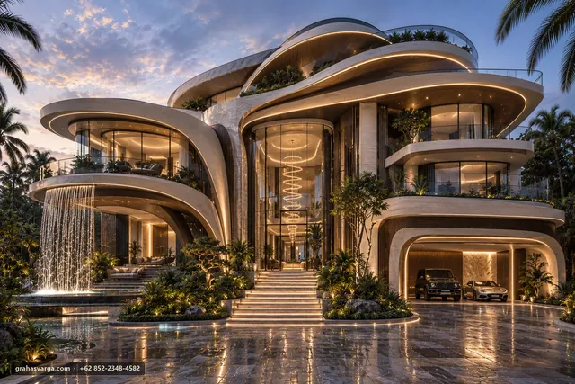 Arsitektur untuk Kabupaten Banyuasin. — pandangan arsitektur 2