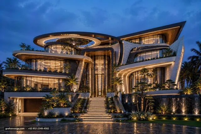 Arsitektur lokal Kota Palembang — Graha Svarga